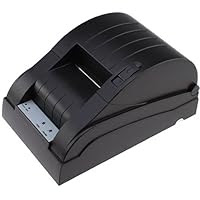 USB POS Printer with 58mm Thermal Paper Rolls - 90mm/sec High-speed Printing
