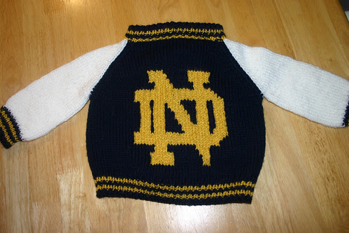 Notre Dame Baby Jacket