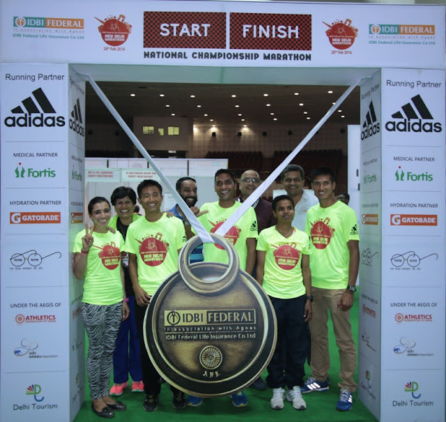 IDBI Federal Life Insurance New Delhi Marathon conferred with AIMS certification