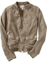 Old Navy Womens Lightweight Moto Jackets