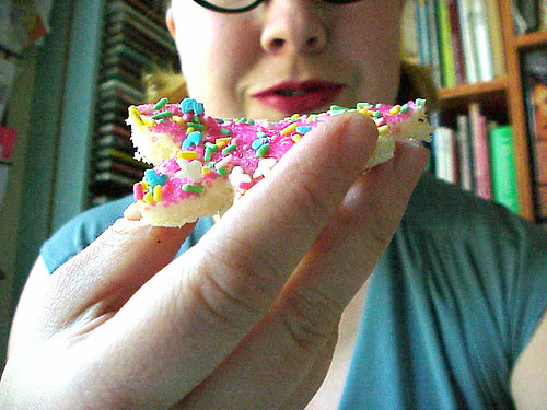 fairy bread: yummy