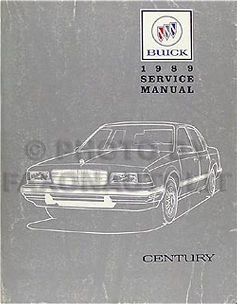 PDF Free 1989 Buick Century Repair Manual
