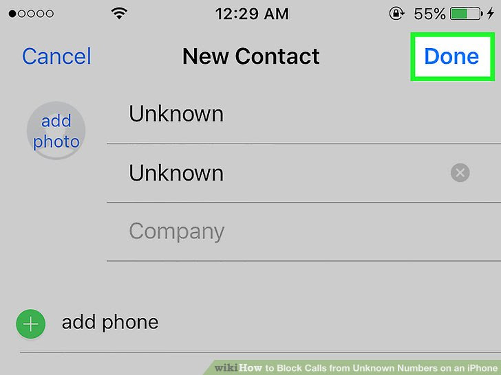 Block Calls from Unknown Numbers on an iPhone Step 9.jpg