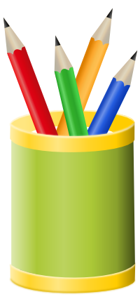 鉛筆立てのイラスト 無料イラスト作成ソフトinkscape インクスケープ の作品集