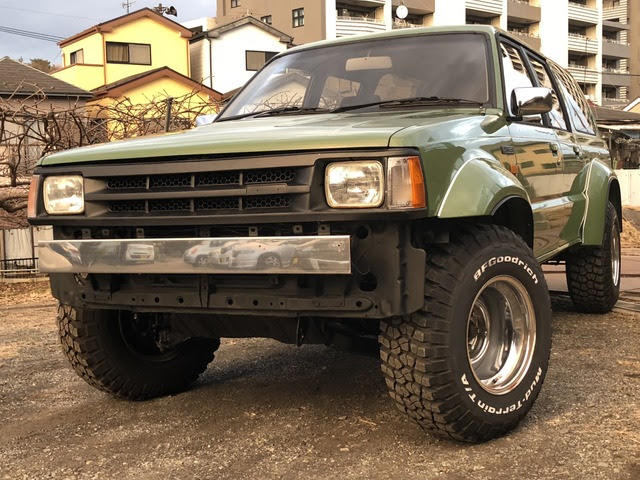 H 5 1993 年 マツダ プロシードマービー リフトアップ オーバフェンダー Sr 軽自動車からアメ車まで 中古車 のことなら川崎市の N Sup
