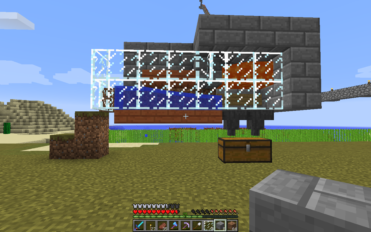 Minecraft 簡単な自動焼き肉製造機の作り方 Hiro流ゲームライフ
