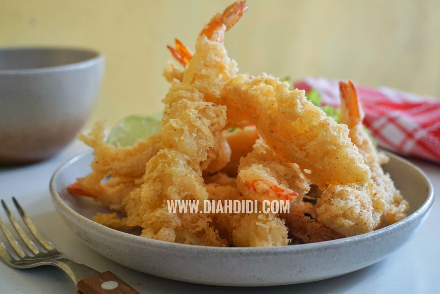 Tips Tempura Udang Keriting
