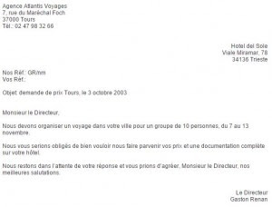 Come scrivere una lettera commerciale in francese - Marianna Norillo