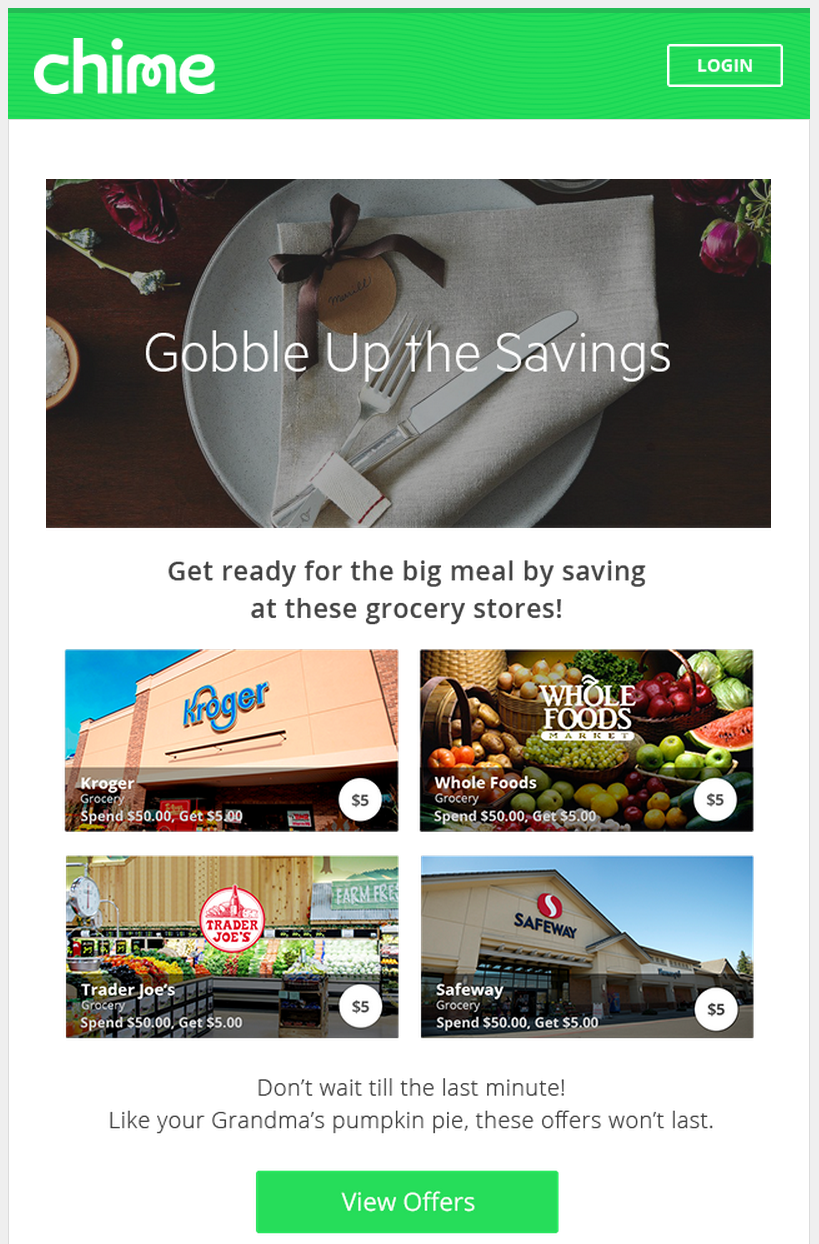 Random News: Chime Card Deals for Kroger / Whole Foods ...