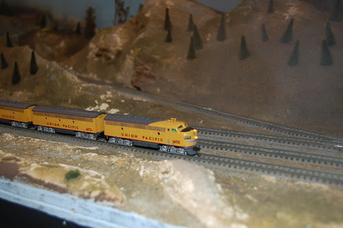 The Union Pacific (N scale) (by Brain Toad Photography)