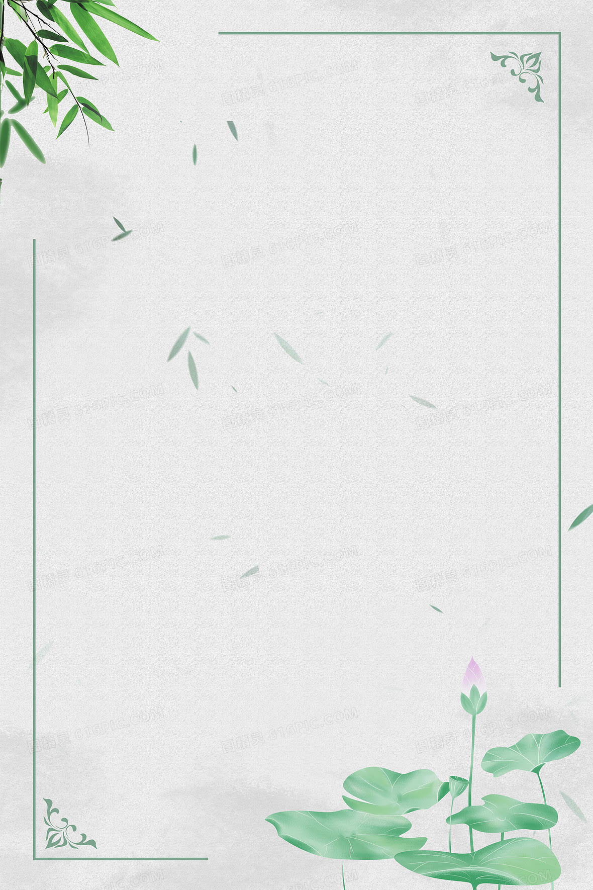荷叶背景图片下载 免费高清荷叶背景设计素材 图精灵