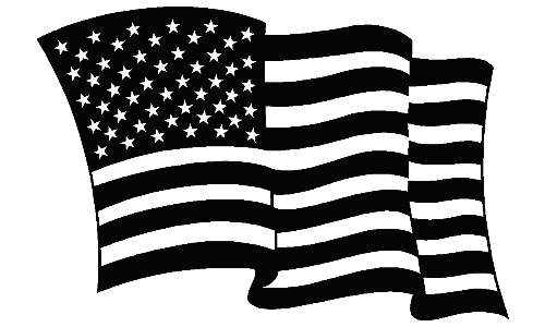 Download American Flag sticker decal 004