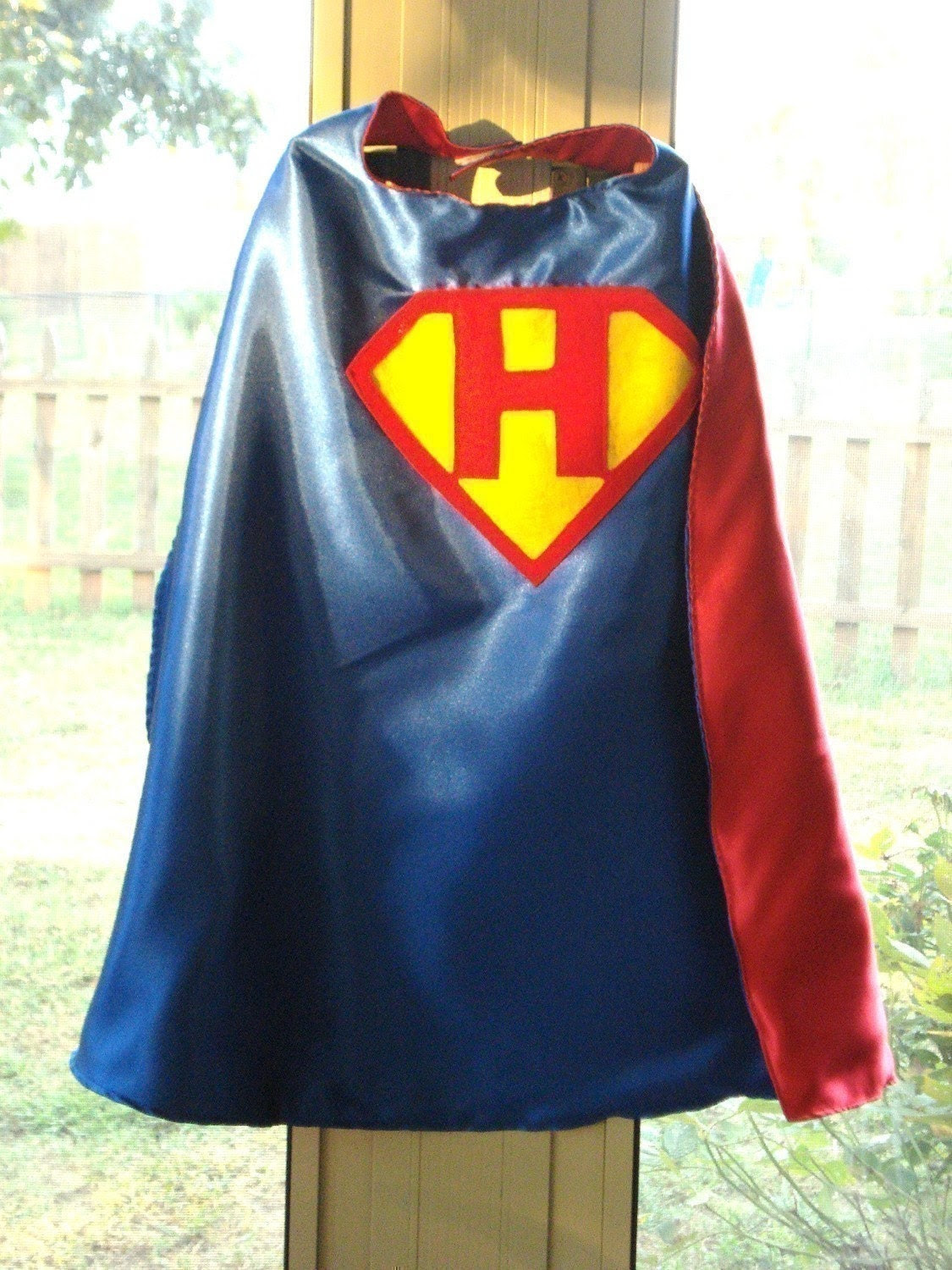 Custom Initial Superhero Cape