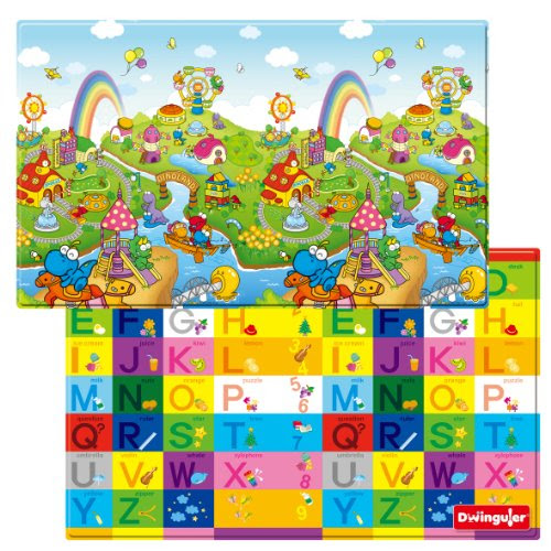 Reviews Dwinguler Eco-friendly Kids Play Mat - Dino Land (Large)