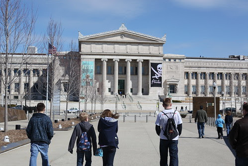 Heading for the field museum
