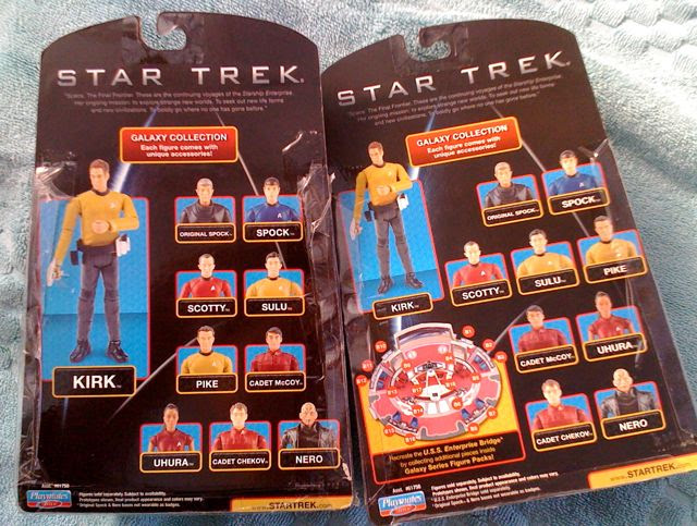 Trek figure cardbacks
