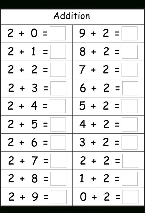 Math worksheets for first graders that your students will want to complete. first grade math facts printable worksheets lexias blog