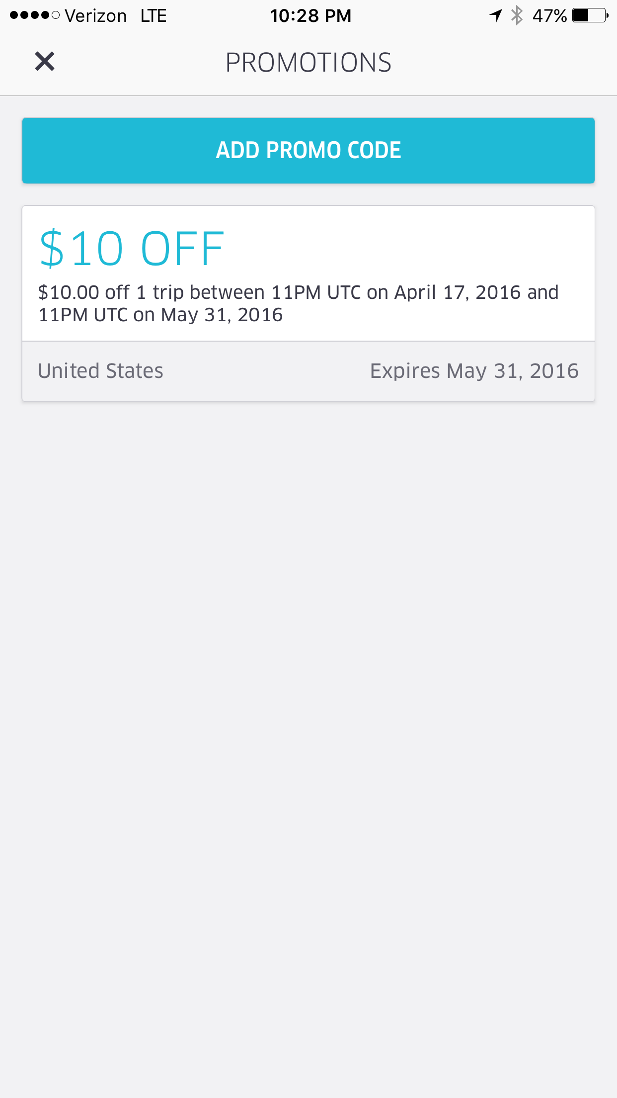 $10 Off Your Next Uber Ride, Available for Existing Users ...
