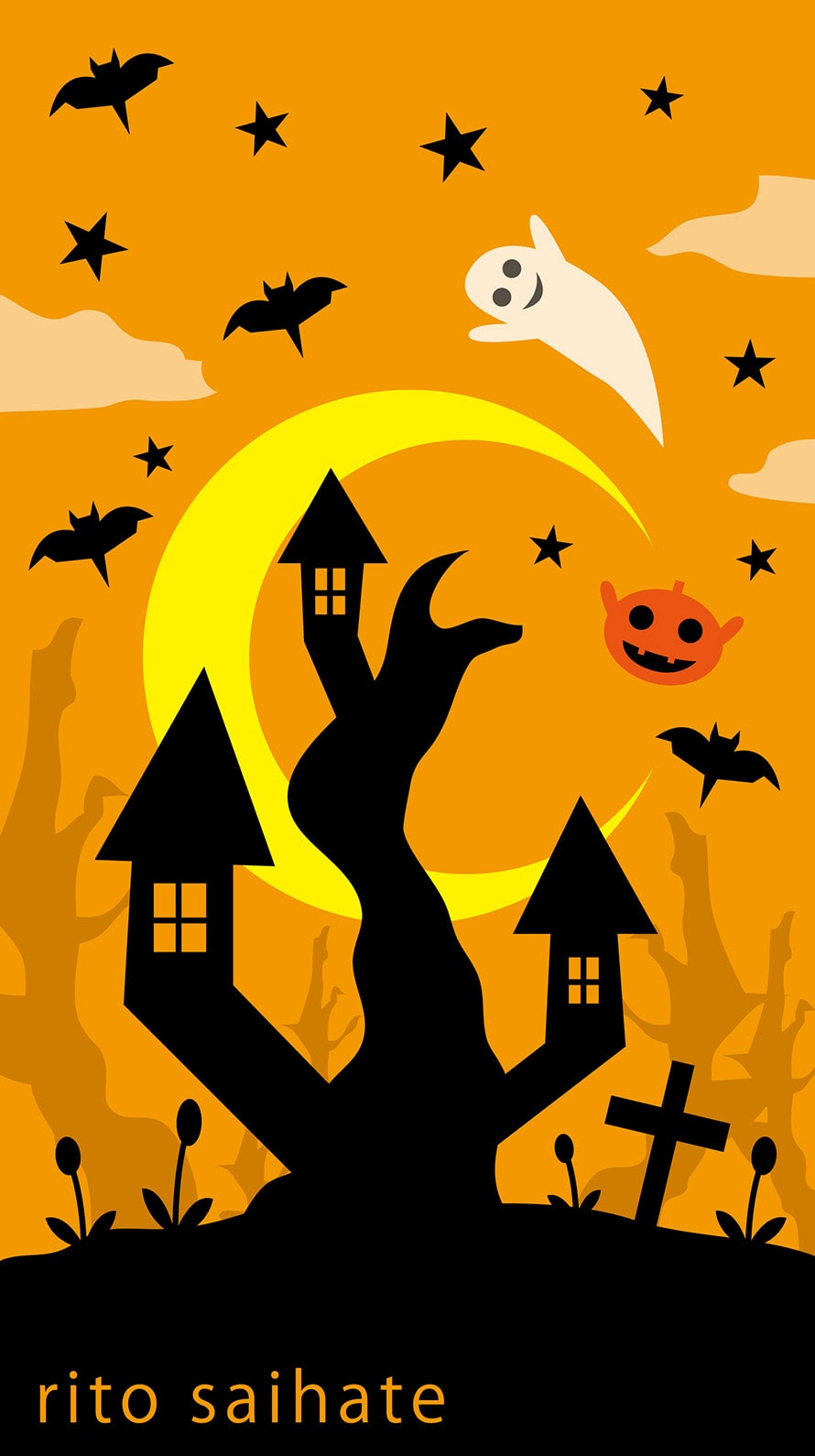 15年09月13日iphone6待ち受け画像 15年度ハロウィン画像 ハロウィーン Halloween さいはてりとのギャラリー