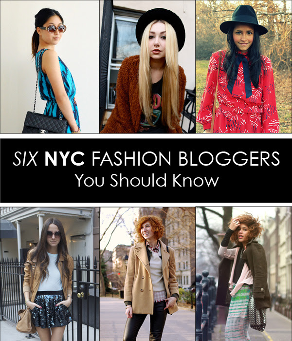 NYCbloggers 6 NYC Fashion Bloggers You Should Know