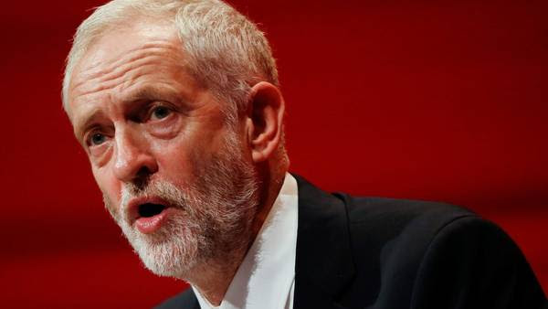 Jeremy Corbyn, líder del Partido Laborista británico, en la última conferencia del Partido Laborista