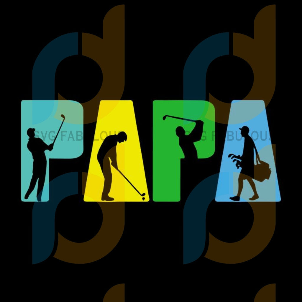 Download Papa Love Golf Svg Fathers Day Svg Happy Fathers Day Father Gift Sv Svg Fabulous