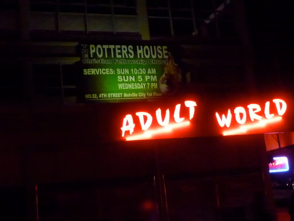 Interesting juxtaposition in Johannesburg