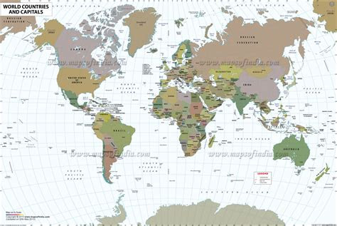 World Map Countries