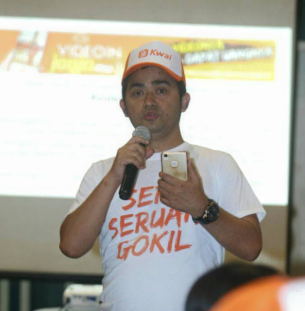 Gagan Gandara, Country Manager Kwai Indonesia. Foto : facebook Gagan Gandara.