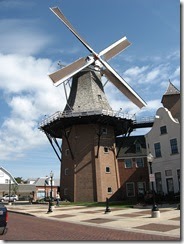 The famous Pella windmill - it really grinds grain!