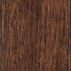 Home Legend Brushed Strand Woven Ashton 3/8 in. Thick x 3-7/8 in ...