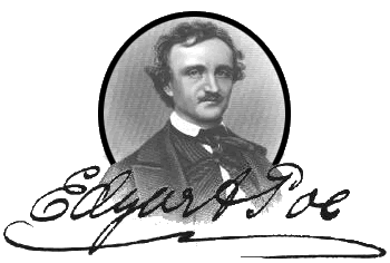 Greyscale image of E. A. Poe