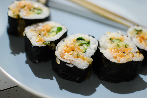 Spicy scallop roll