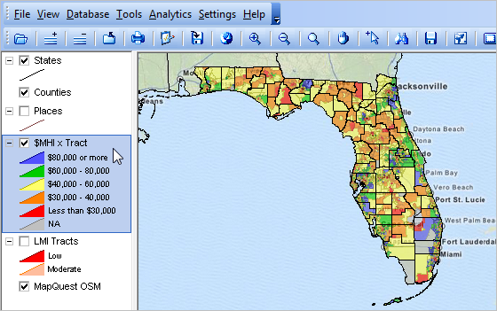 Mapping Florida Neighborhood Patterns