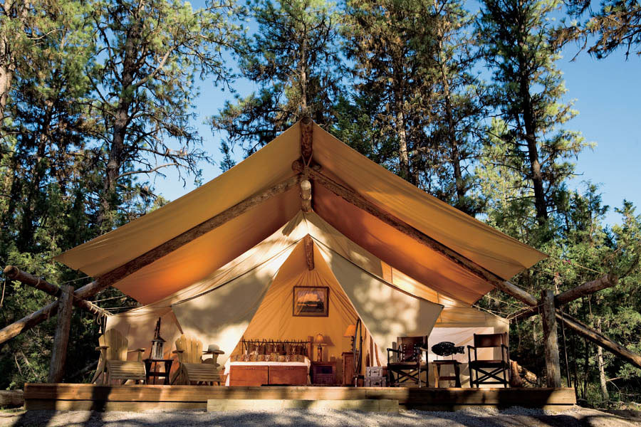 Paws Up Montana Resort Luxury