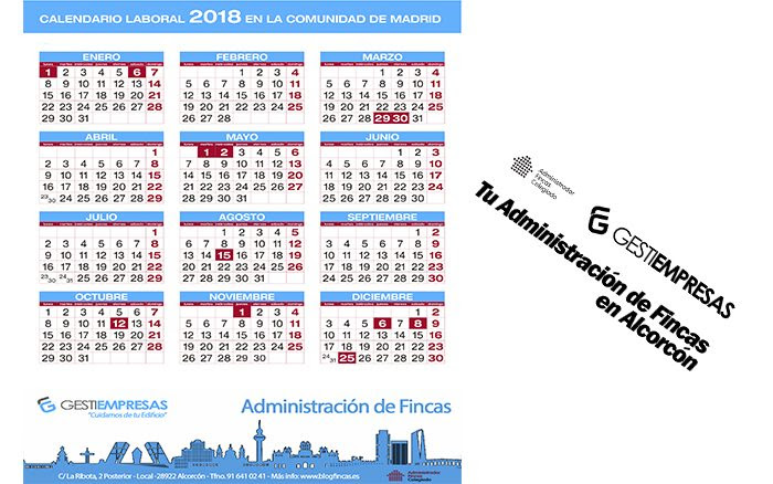 calendario laboral collado villalba
