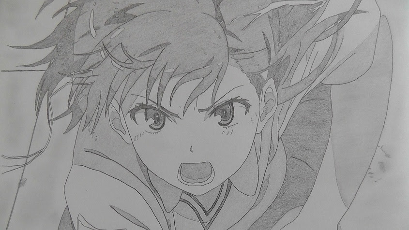 180分で描くシャーペンイラスト アニメは世界を救う