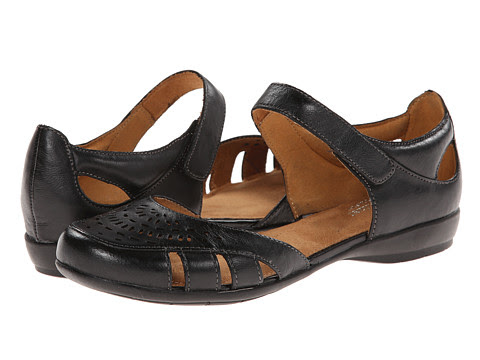 Naturalizer Gail Black Leather - Zappos Free Shipping BOTH Ways