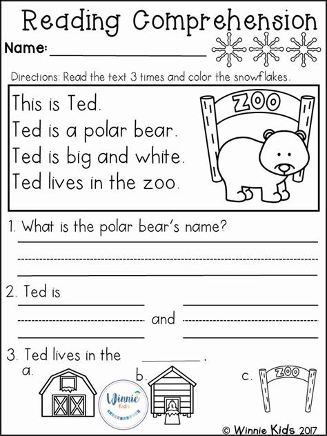 Webreading comprehension worksheets for preschool and kindergarten. free reading comprehension third grade reading worksheets reading