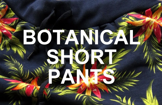 ボタニカル柄がサラッと涼しげ メンズおすすめボタニカル柄ショートパンツ