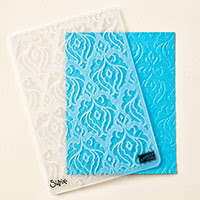 Beautifully Baroque Textured Impressions Embossing Folder