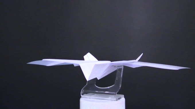 Youtube Origami Plane / Easy Paper airplane. How to make origami far flying jet / I enjoyed folding this model and i.