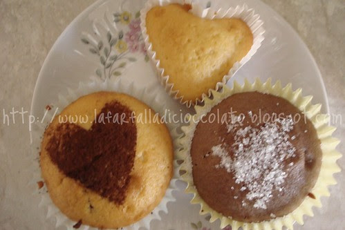 Muffin con gocce di cioccolato 
