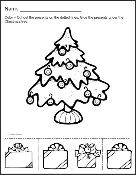  search results for christmas math worksheets for kindergarten