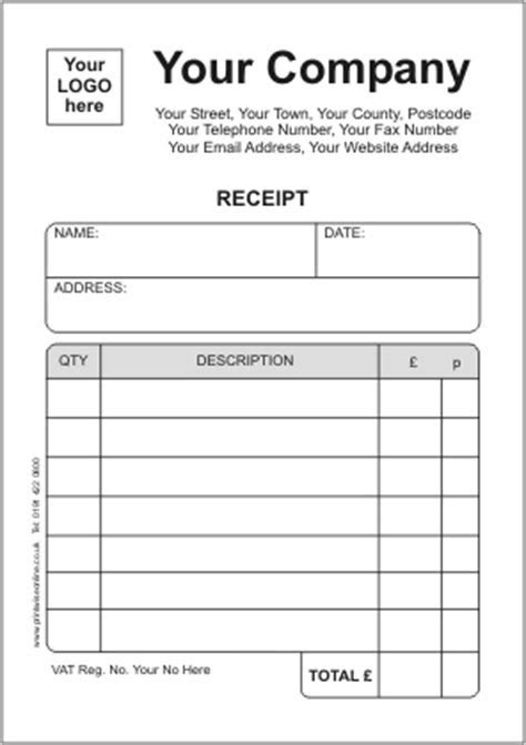  receipt book template pdf pdf template