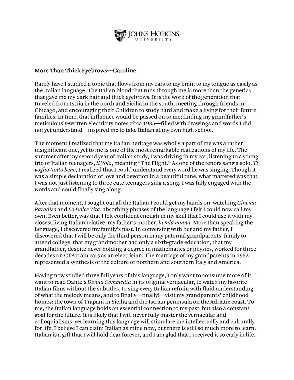 Essay What college for statement best is writing sample the personal