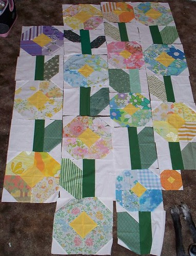 quilt progress