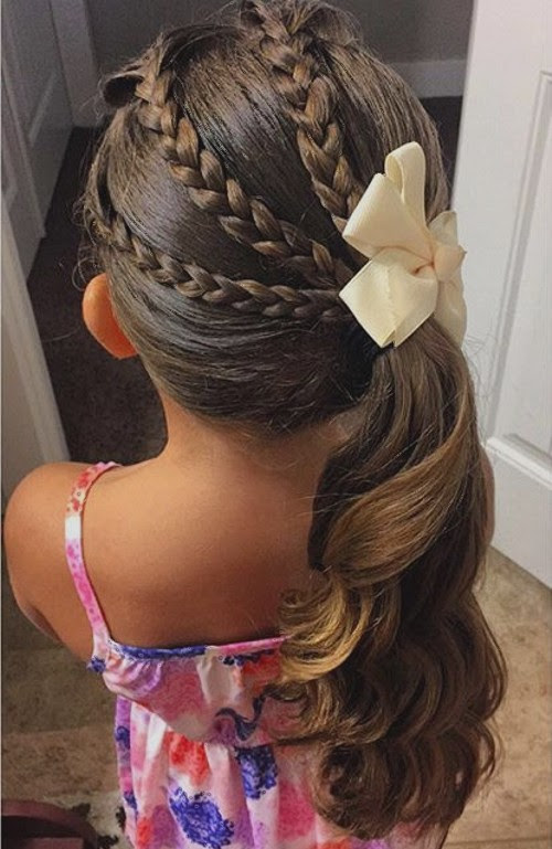Protect your natural hair with these box braids, twists, faux locs, and more cool protective hairstyles for 2020. 40 Cool Hairstyles for Little Girls on Any Occasion