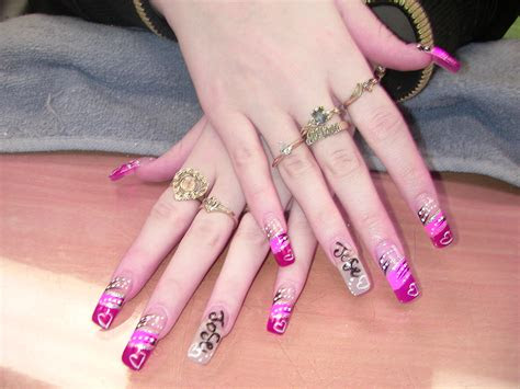 zoe nails nail art  delhi insight acrylic nails  zoe