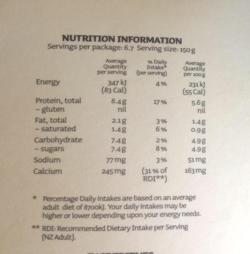 How to calculate carbs on food labels